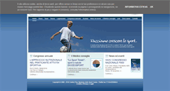 Desktop Screenshot of medicinadellosportcuneo.it